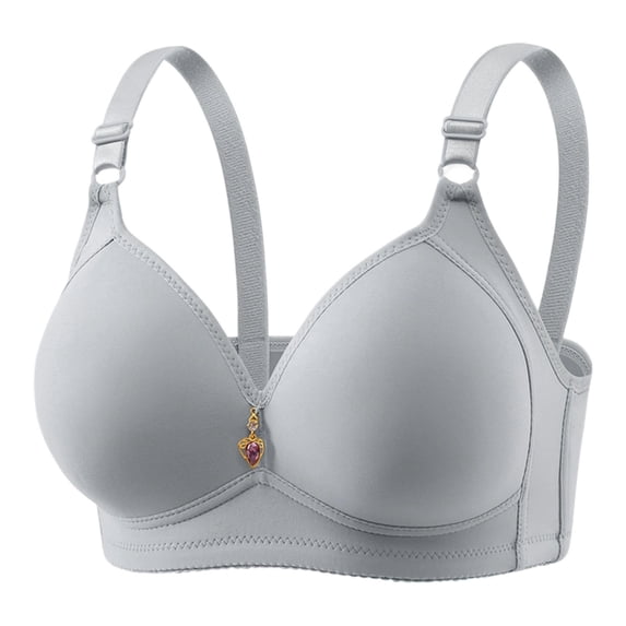 Women's Bras Baeitkot Women's Beautiful Back No-magnetic Adjustable Bra without Underwire For Side Breast Support