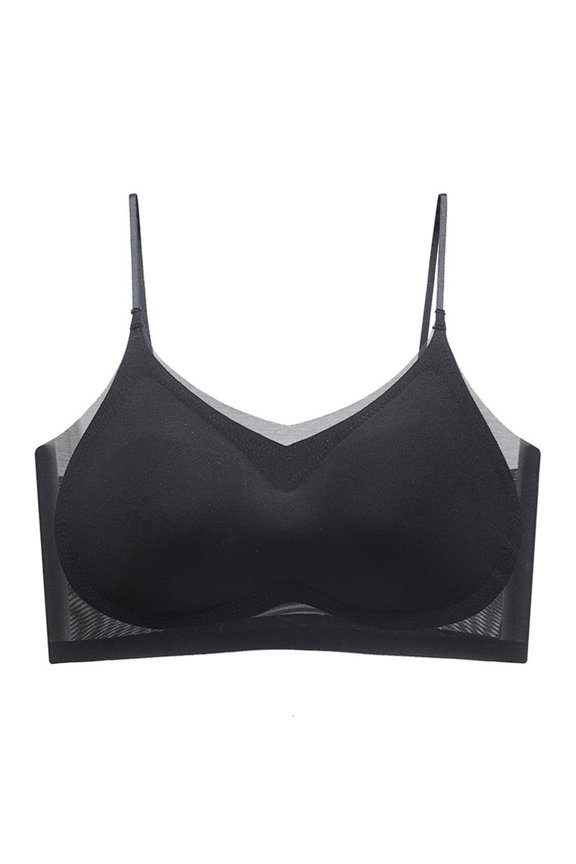 Women's Bras Comfortable Bralette Underwire Seamless Bra Padded Smoothing Invisible Bra Bralette