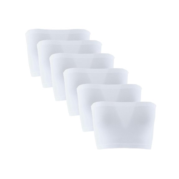 Mamia  Seamless No Pad Tube Bra (6 Pack) (Women)
