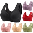 thumbnail image 1 of Women's Bras JIANLAI Bra for Women Seamless No Underwire Back Smoothing Everyday Comfort,Bralette Beige, 1 of 9