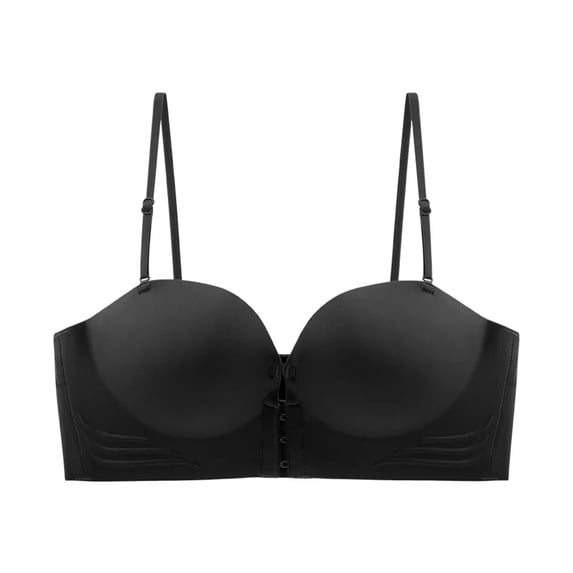Women's Bras JIANLAI Front Closure Underwire Support Bra, Removable Adjustable Thin Strap Seamless Bra, Multiway Daily Evening Outfit Support Bra