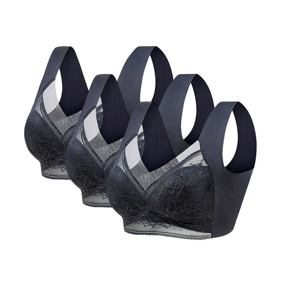 Women's Bras Lace Bras Comfy Anti Sagging Plus Size Sports Correction Bra Bra