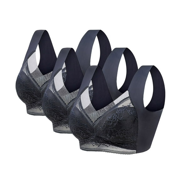 Women's Bras Lace Bras Comfy Anti Sagging Plus Size Sports Correction Bra Bra