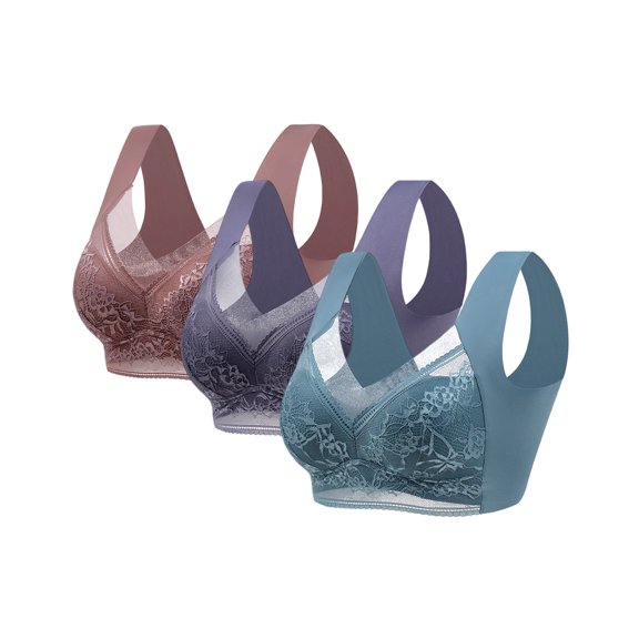 Women's Bras Lace Bras Comfy Anti Sagging Plus Size Sports Correction Bra Bra