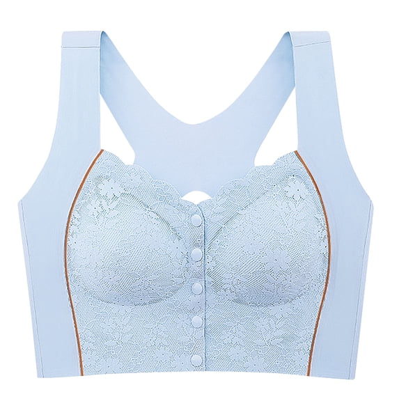 Womens Bras No Wire Full-Coverage Bra Feature V-Neck Balconette Bra Style W-623 s