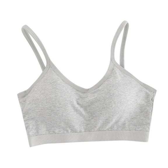 Women's Bras Women Breathable Bra Lace Underwear Push Up Back Womens Bras Comfortable No Wire Compression Sports for Women No Wire Push up Bra Womens Underwire Padded Sports with Padding Gray L