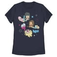 thumbnail image 1 of Women's Bratz Cozy Slumber Party  Graphic Tee Navy Blue Medium, 1 of 4