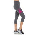 thumbnail image 1 of Women's Breast Cancer Ribbon Printed Cropped CAPRI Leggings - Regular PLUS and 3X5X, 1 of 3