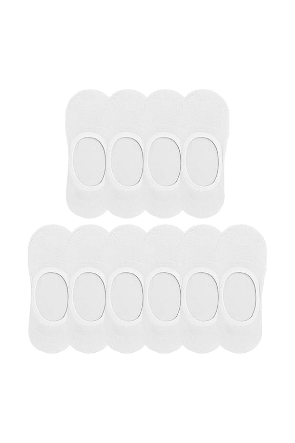 Women's Breathable Boat Socks - Summer Broken Net Design Short Casual Socks,White,One Size,KLOY2K