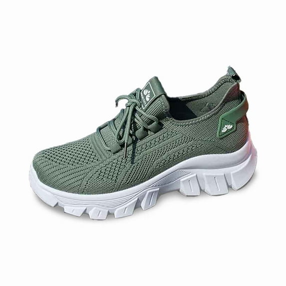 Women's Breathable Lightweight Comfortable Sneakers Solid Color Casual Running Shoes Dark Purple 40