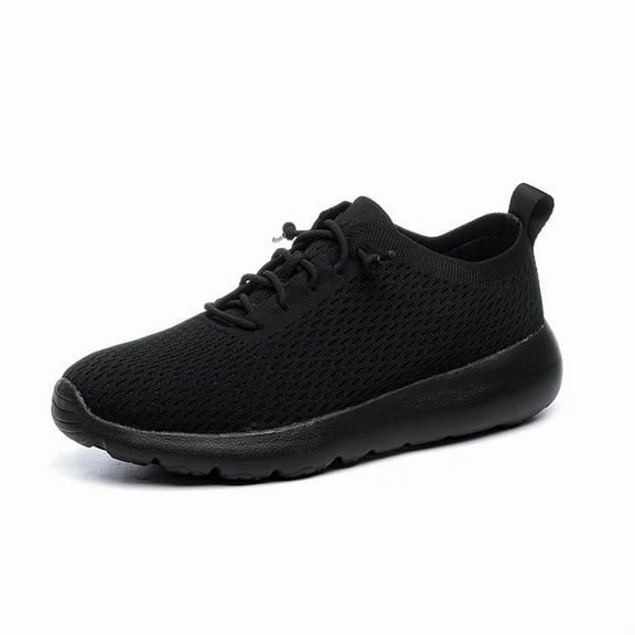Women's Breathable Mesh Knit Casual Shoes Light-weight, sneakers,Comfortable, Lace - Up Sneakers for Daily Wear