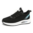 thumbnail image 1 of Women's Breathable Mesh Running Shoes, Lightweight Lace-Up Athletic Sneakers with Air Cushion, Comfortable Casual Footwear for Walking, Gym, and Daily Activities, 1 of 10