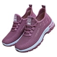 thumbnail image 1 of Women's Breathable Mesh Sneakers Slip-on Walking Shoes Orthopedic Support Athletic Running Casual Comfort, 38, 1 of 8