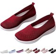 thumbnail image 1 of Women's Breathable Mesh surface shoes: Wide-Fit foot arch pad Walking Shoes All-Day Comfort  - Summer Casual Footwear for Standing Work, 1 of 7