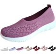 thumbnail image 1 of Women's Breathable Mesh surface shoes: Wide-Fit foot arch pad Walking Shoes All-Day Comfort  - Summer Casual Footwear for Standing Work, 1 of 7