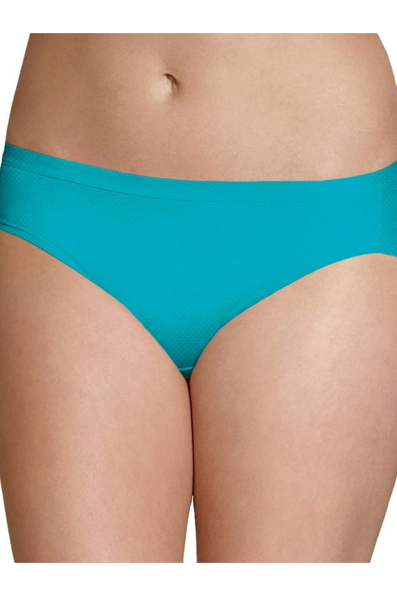 Women's Breathable Micro-Mesh Bikini Panties - 4 Pack