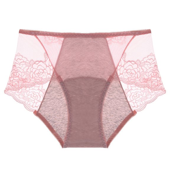 Women's Breathable Plus Size Menstrual Hygiene Pants, Period Underwear for Leak Protection Comfort Fit Daily Wear