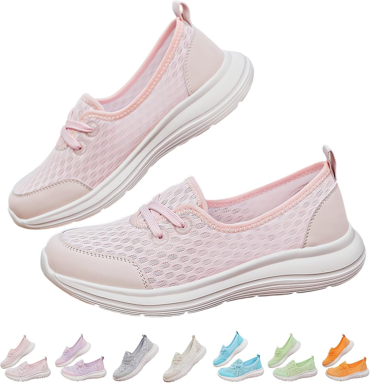 Ladies Summer Lightweight Breathable Deodorant Shoes
