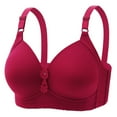thumbnail image 1 of Women's Breathable No Steel Ring Adjustable Bra With Thin Plus And Enlarged Bra Underwear Bra for Women Compression Bras Pack of Sports Bras for Women Women Bra Set And Underwear plus Sports Bra for, 1 of 2