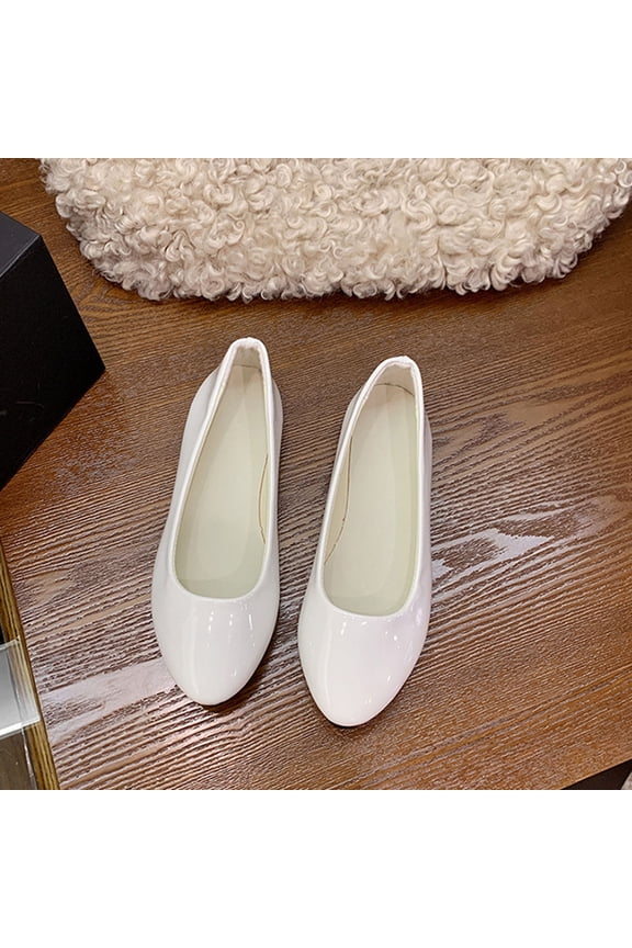 Women's Breathable Vintage Style Leather Loafers, Summer Orthopedic Mesh Non-Slip Slip On Walking Moccasins Lightweight Shoes with Arch Support White 6.5