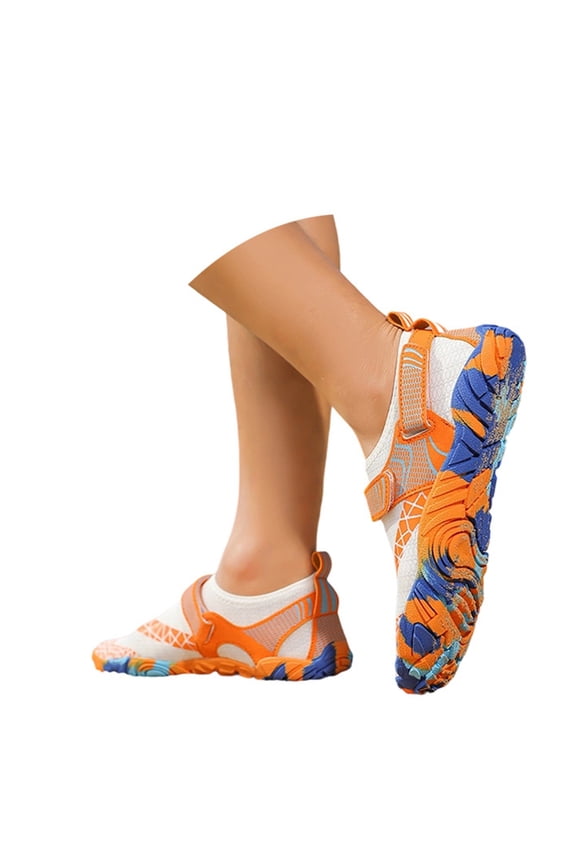 Women's Breathable Wide Toe Barefoot Shoes Indoor Fitness Yoga Outdoor Rock Climbing Cycling Running Sneakers Grey 36