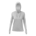 thumbnail image 1 of Women's Breeze Tech Hooded Long Sleeve T-Shirt, 1 of 1