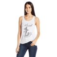 thumbnail image 1 of Women's Bride Anchor Printed Flowy Racerback Tank Top, 1 of 2