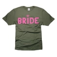 thumbnail image 1 of Women's Bride Shirt Bridal Shower Engagement Shirt Bride To Be Shirt Mrs Wedding Shirt (Small Military Green), 1 of 6