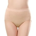 thumbnail image 1 of Women's Briefs Bikini Underwear Womens Silk Long Underwear Tops Lace Panties Pack for Women Feel Foxy Booster Panties Briefs Women Small Hiking Lace Tucking Khaki One Size, 1 of 3