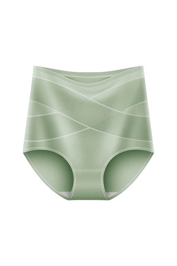 Women's Briefs Bikini Underwear for Women Panties Bikini Nylon Panties Pack Seamless Underwear Pack for Women High Cut Ladies Sheer Lingerie Green XL