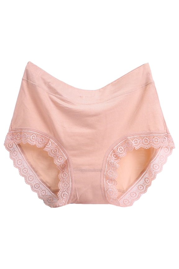 Women's Briefs Boy Cut Underwear Women Firm Control Panties for Women Panties Womens Briefs Glow in The Dark Lingerie Breathable for Seamless Bikini Seamless Lady Beige XL