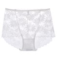 thumbnail image 1 of Women's Briefs Breathable Briefs for Women Bikini Panties Size Small Boy's Day of The Underwear Women French Cut Underwear for Seamless Panties Womens Lace Underpants White XL, 1 of 3
