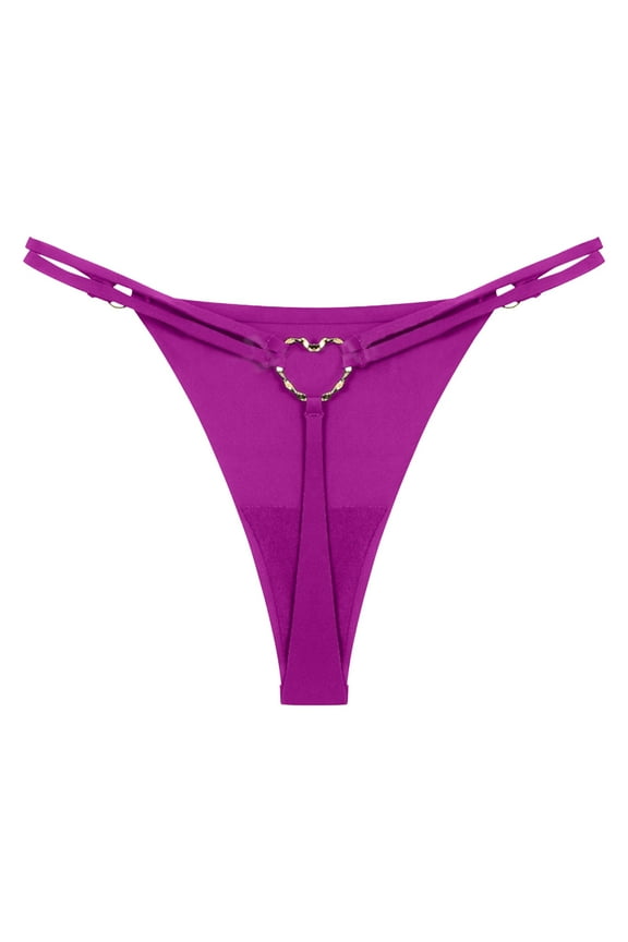 Women's Briefs Breathable Briefs for Women Remote Control Panties for Women Pleasure Panties Thongs Pack Striped Womens Underwear Set plus Size Boxes Womens No Show Underwear Seamless Purple S