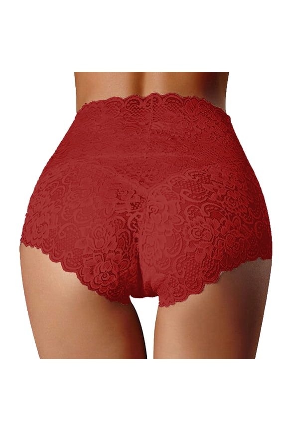 Women's Briefs G String Thongs for Women plus Size G String plus Size Boxes 100 Items Ladies Panties 6 High Cut Underwear Men Womens Underwear Lady Slim Waist Trainer Light Bikini Panties L