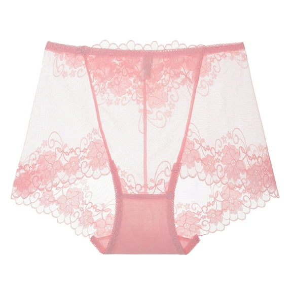 Women's Briefs G String Thongs for Women plus Size Womens V String Panties Underwear Men Bikini Women Underwear plus Size Panties Boxes Bikini Granny for Sheer Pink XL