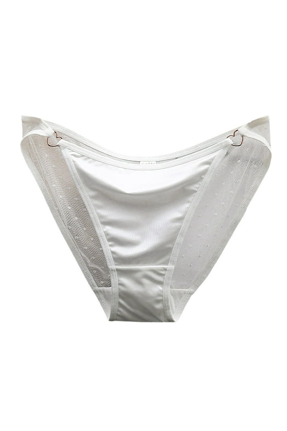 Women's Briefs Granny Panties for Women V String Panties Waist Trainer for Women plus Size 5xl Briefs plus Size Vs Set Ladies Workout Underwear Womens No Show Underwear Seamless Womens White XL