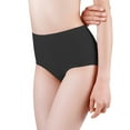 thumbnail image 1 of Women's Briefs Japanese Bikini Panties Womens Panties Bikini Nylon Women Pack Bladder Leak Underwear for Women Underwear Pack Lace Thong Lot plus Size Maternity under Bump Black XL, 1 of 3