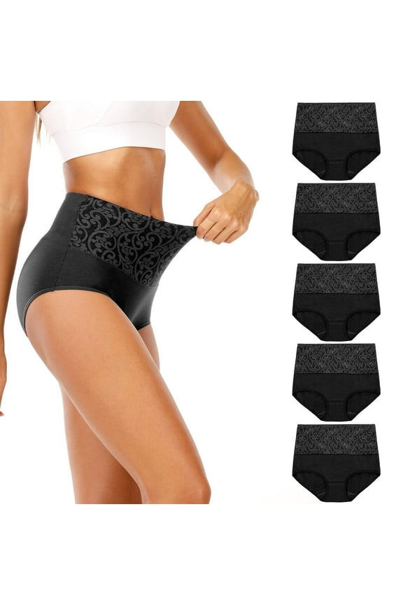 Women's Briefs Lace Panties L Womens Nylon Panties Womens Underwear Bikini Seamless Microfiber plus Size Silk Long Underwear Women Lady Slim Waist Trainer plus Size Padded And for Women A 5XL