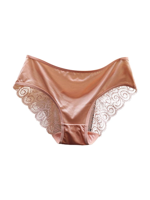 Women's Briefs Lane 14 16 New Leggings for Women Lift Pack Satin Lace Panties Briefs Women Long Underwear Pants The Bibs The Knickers Panties Satin for Japanese Sexy Clothes RD2 M