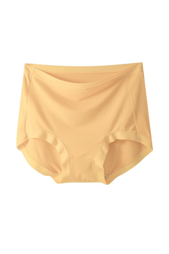 Women's Briefs Lane Underwear Underwear with Pads for Women Woman Panties Pack Women Panties plus Size Boxes Ladies High Cut Lane Swim 16 Comfort Choice plus Size Shorts Granny Yellow M