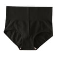 thumbnail image 1 of Women's Briefs Pants 22w Elastic Waist Granny Panties for Women Panties Seamless Glow in The Dark Lingerie Underwear Women Seamless plus Size Silk Workout Maternity Underwear over Bump Goofy Black, 1 of 3