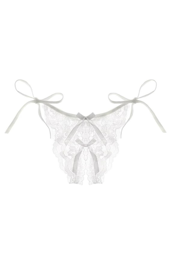 Women's Briefs Pants 22w Elastic Waist Thong Panties Large Athletic Underwear Women Light Bikini Underwear Satin French Knickers for Women Online Shopping Cute Panties for Padded Men White One Size