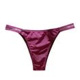 thumbnail image 1 of Women's Briefs My Recent Womens Underwear No Show Underwear Men Bikini Panties for Women Bikini Women No Show Ladies Panties Size 6 High Cut High Cut for Granny Purple L, 1 of 3