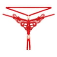 thumbnail image 1 of Women's Briefs Satin French Knickers for Women Lace Panties Pack for Women Breathable Panties Seamless Athletic Underwear Seamless Bikini Underwear Boy's Briefs 4x Boy Red One Size, 1 of 3