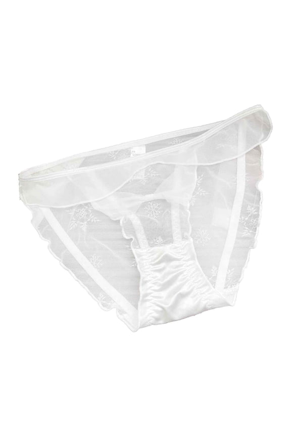 Women's Briefs Seamless Underwear Pack Shorts Underwear for Women Novelty Panties plus Size Vibrating Pantie's with Control Men Bikini Full Coverage Women No Show White One Size