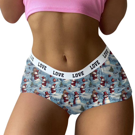 Women's Briefs Sexy Underwear for Women Pack plus Size Striped Panties Athletic Underwear Women Thong Ladies plus Size Thong Pack Women's Briefs Sexy New Years Eve Outfit Maternity Light Blue XL