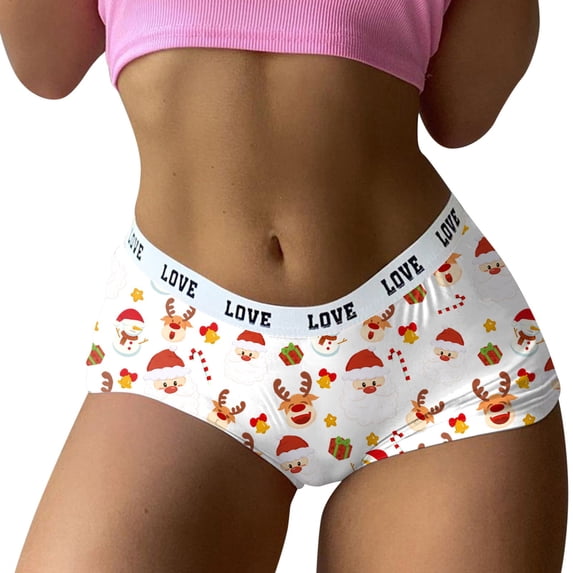 Women's Briefs Sexy Underwear for Women Pack plus Size Striped Panties Athletic Underwear Women Thong Ladies plus Size Thong Pack Women's Briefs Sexy New Years Eve Outfit Maternity White XL