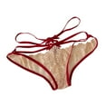 thumbnail image 1 of Women's Briefs Skeleton Panties for Women Underwear Women Pack Womens Nylon Panties Sheer Lingerie Teenage Girls Underwear Shorts Seamless Womens Briefs Red One Size, 1 of 6