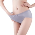thumbnail image 1 of Women's Briefs Tucking Panties for Women Breathable Briefs for Women Lane 22 24 New Lower Waist Trainer Variety Panties Pack Sexy Matching Underwear Couples Sheer Lingerie Lane Underwear Silver 2XL, 1 of 5