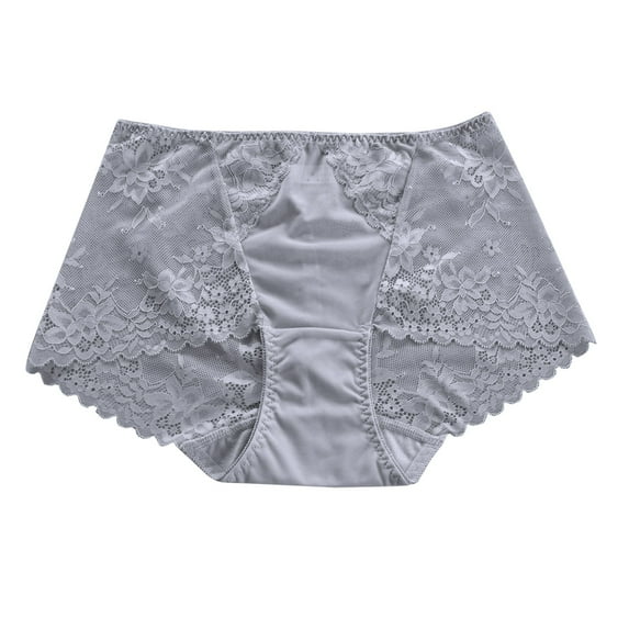 Women's Briefs Underwear Women Briefs Maternity Underwear over Bump Ruffled Panties Women Sexy for Pack plus Size Lightly Lined Bras for Full Coverage Lane Swim 22 Womens Nylon Panties Grey L